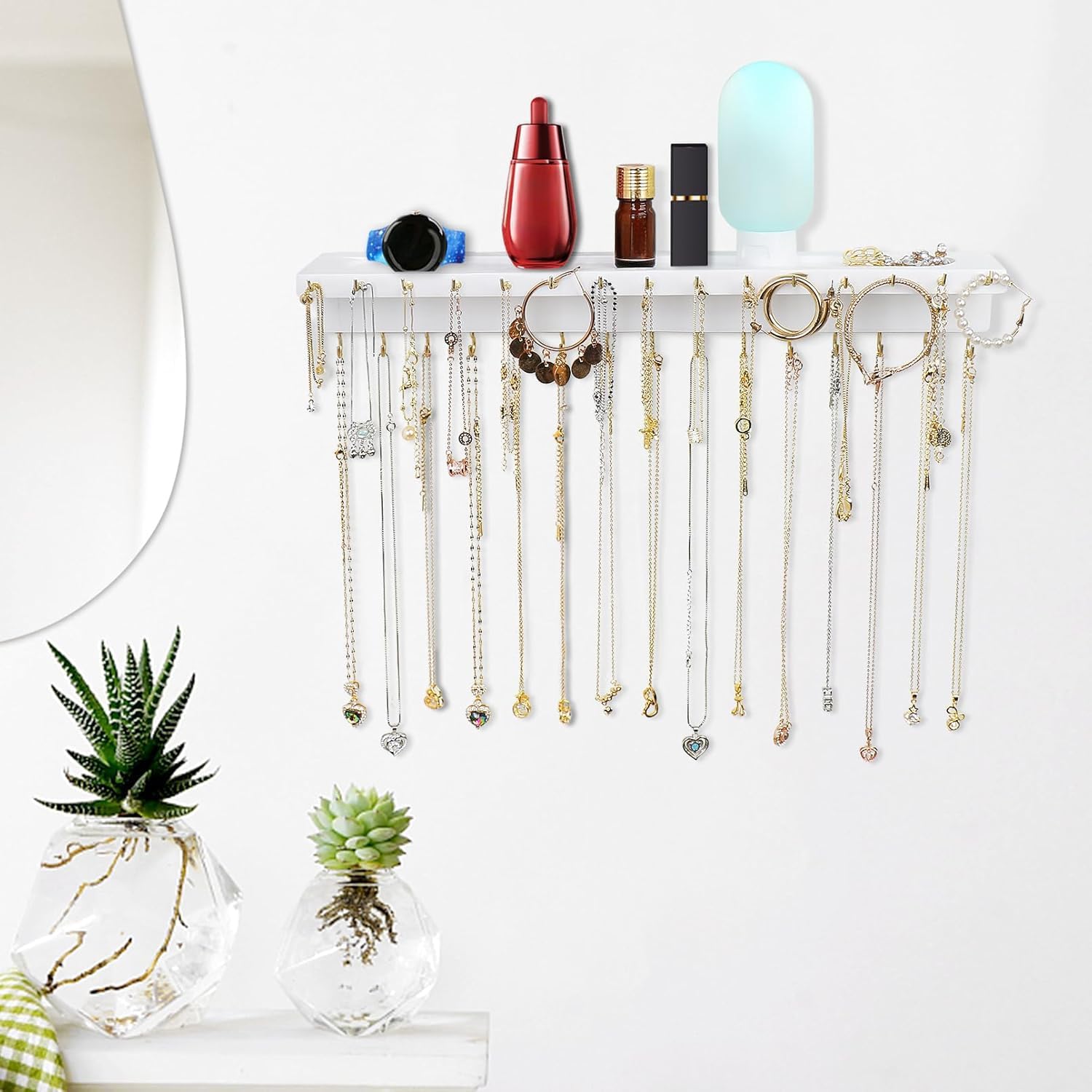 Wall Mounted Necklace - Hình 2