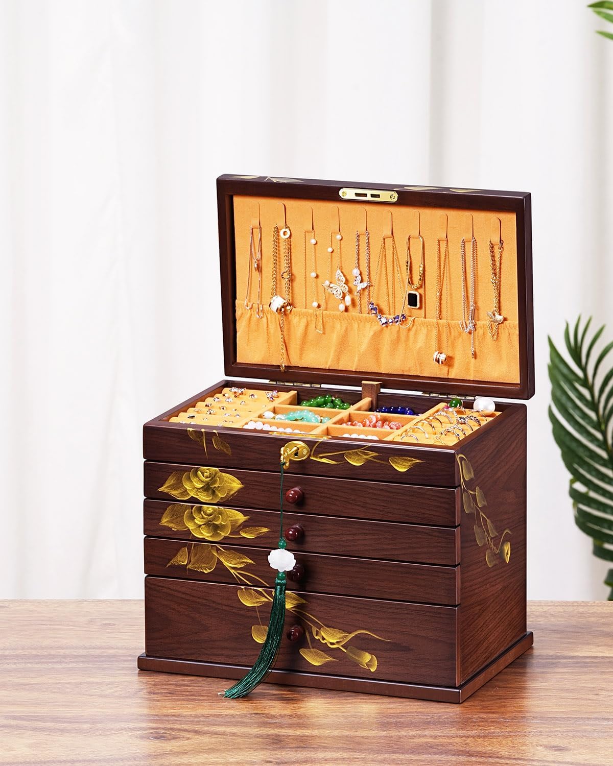 Wooden Jewellery Box - Hình 2
