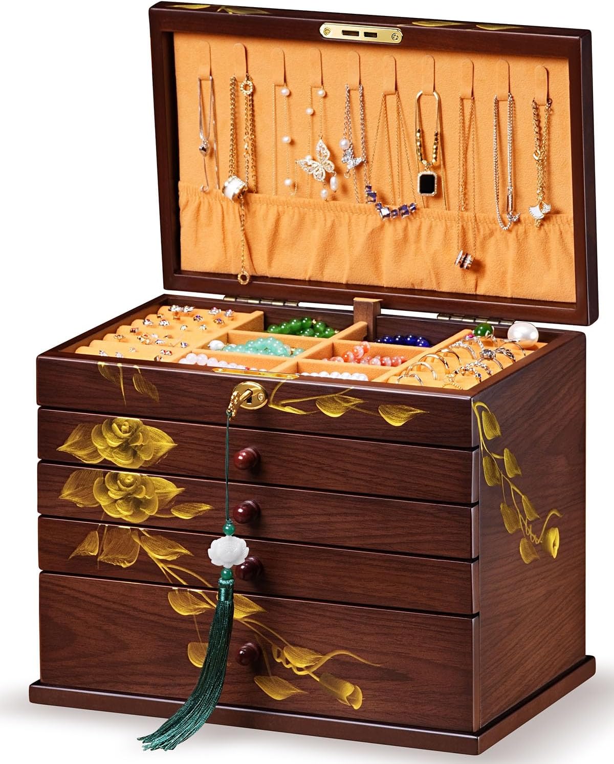 Wooden Jewellery Box - Hình 9