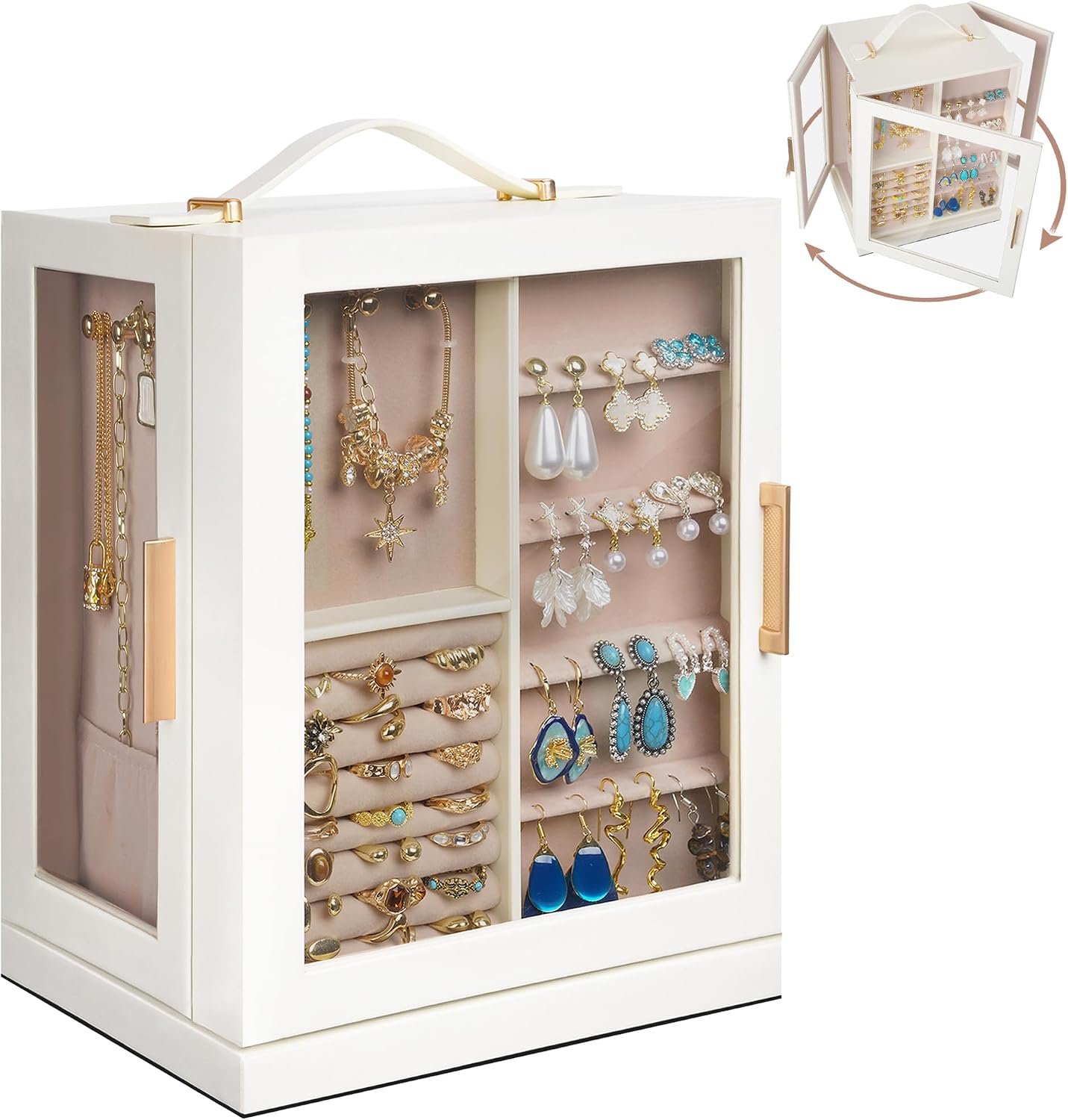 Rotating Jewellery Organiser - Hình 8