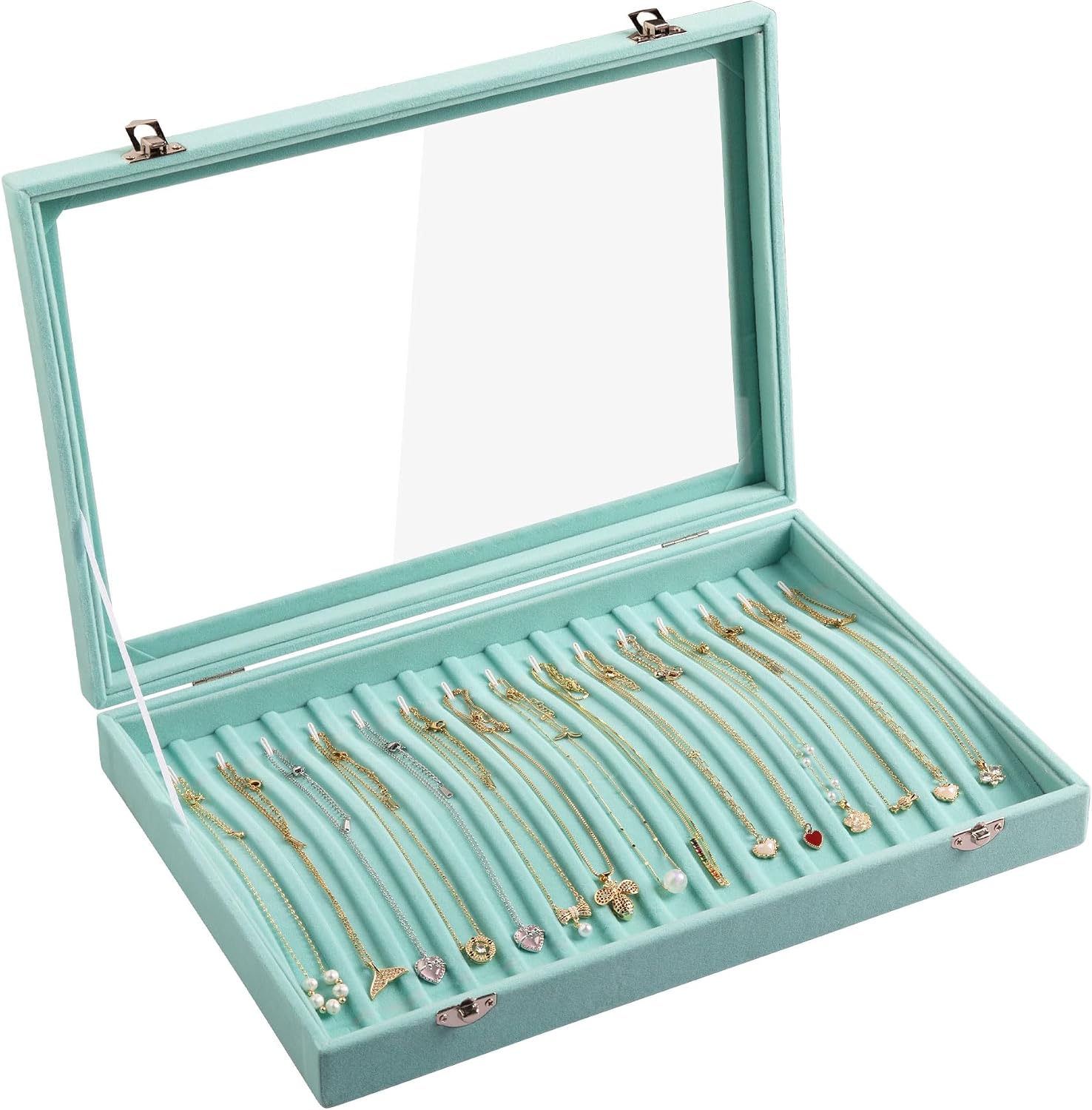Velvet Necklace Holder - Hình 10
