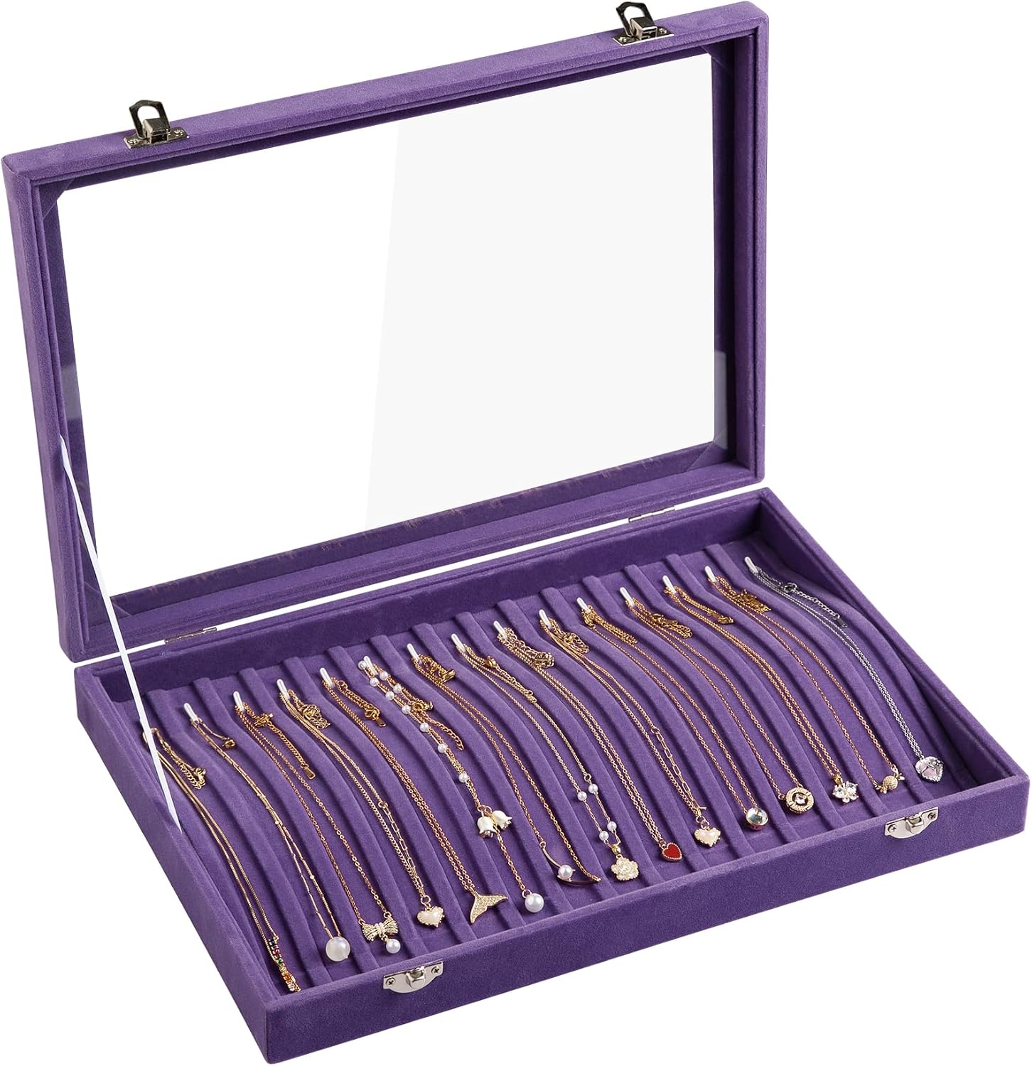 Velvet Necklace Holder - Hình 13