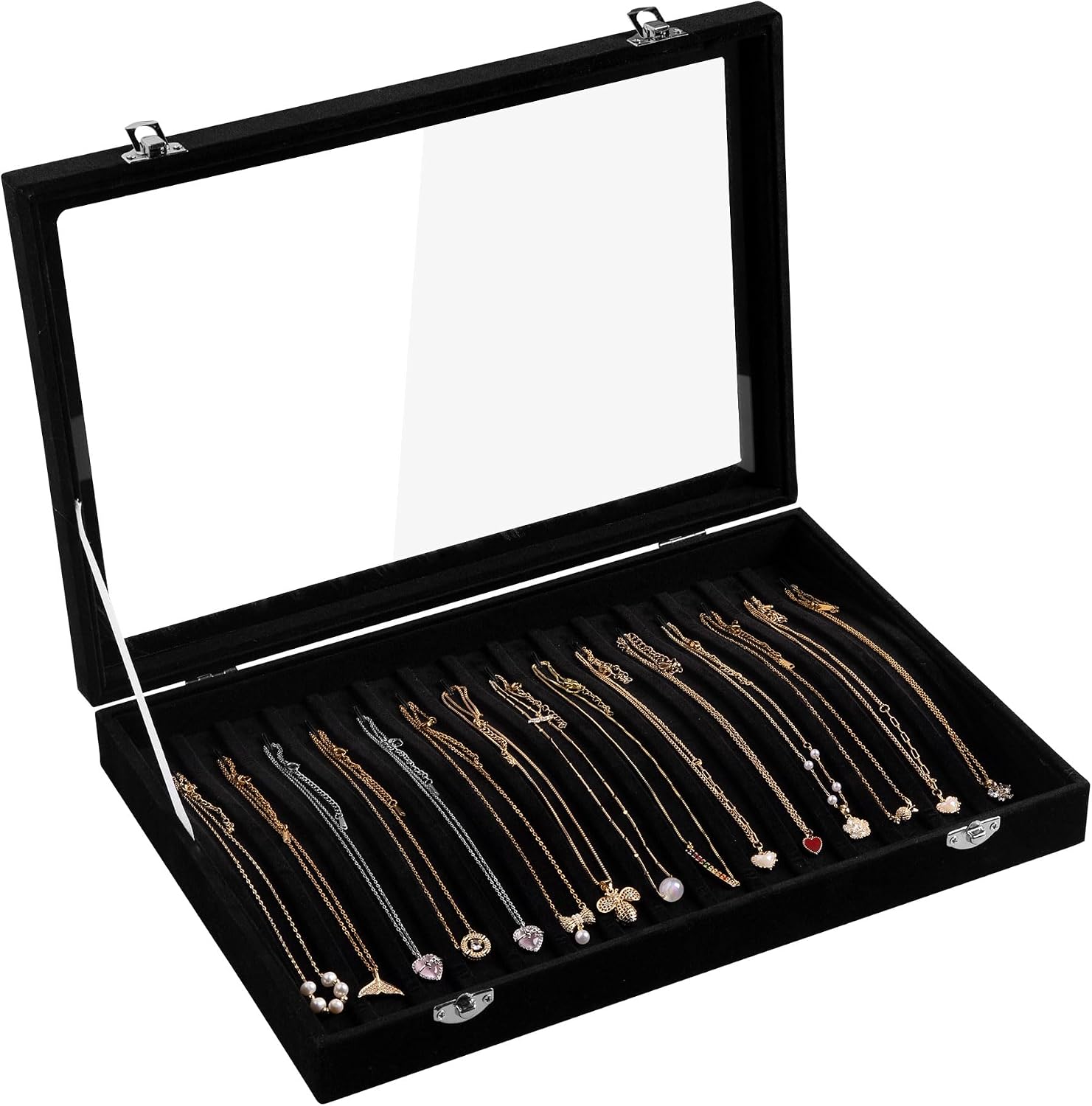 Velvet Necklace Holder - Hình 15